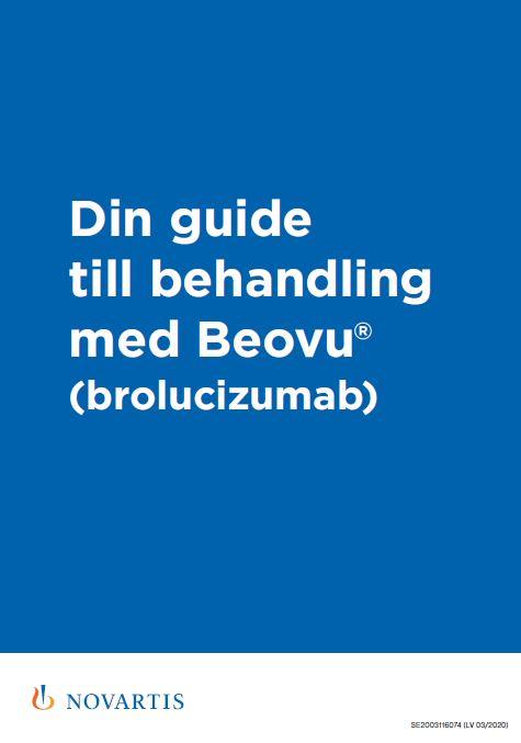 Din guide till behandling med Beovu® (brolucizumab)