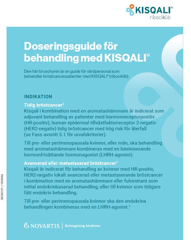 Doseringsguide för behandling med KISQALI®